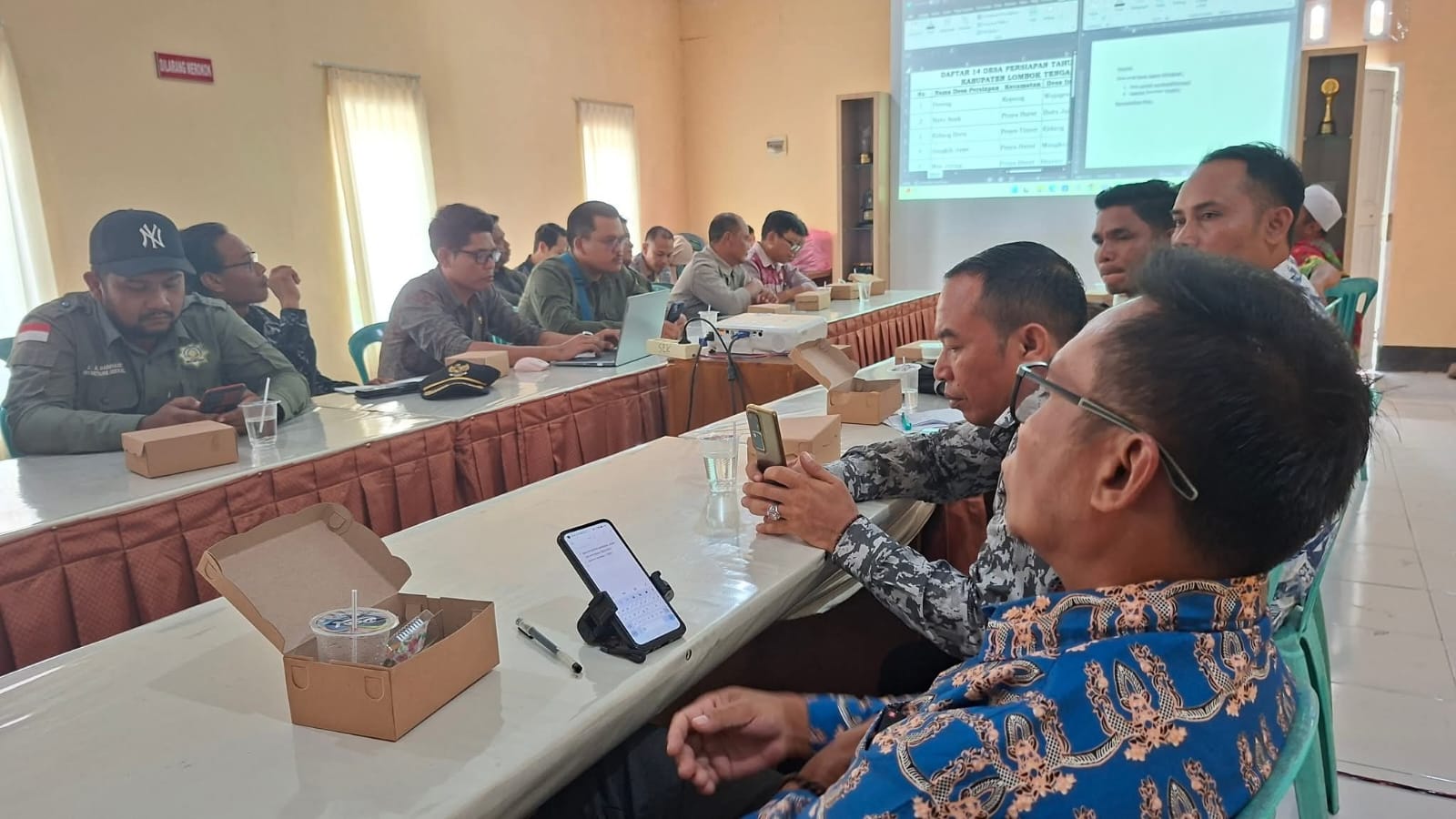 Pemdes Kidang Ikuti Rakor Progres Pemekaran Desa