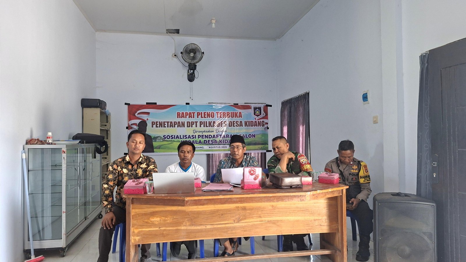 Panitia Pilkades Kidang Tetapkan DPT Pilkades 2026